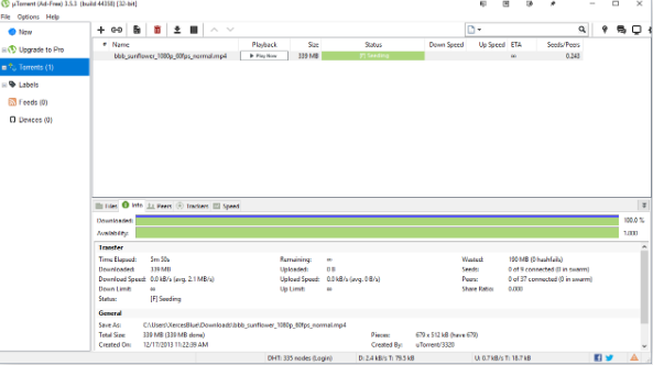 μTorrent纯净版电脑版下载v3.5.5.45395  BT下载器