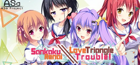 《喜欢与喜欢的三角恋 Sankaku Renai: Love Triangle Trouble》英文版百度云迅雷下载