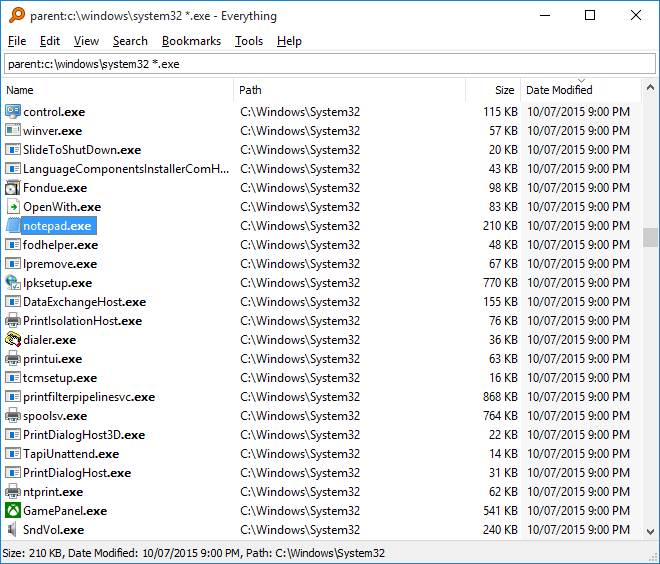 Everything正式版电脑版下载v1.4.1.992  本地文件搜索器