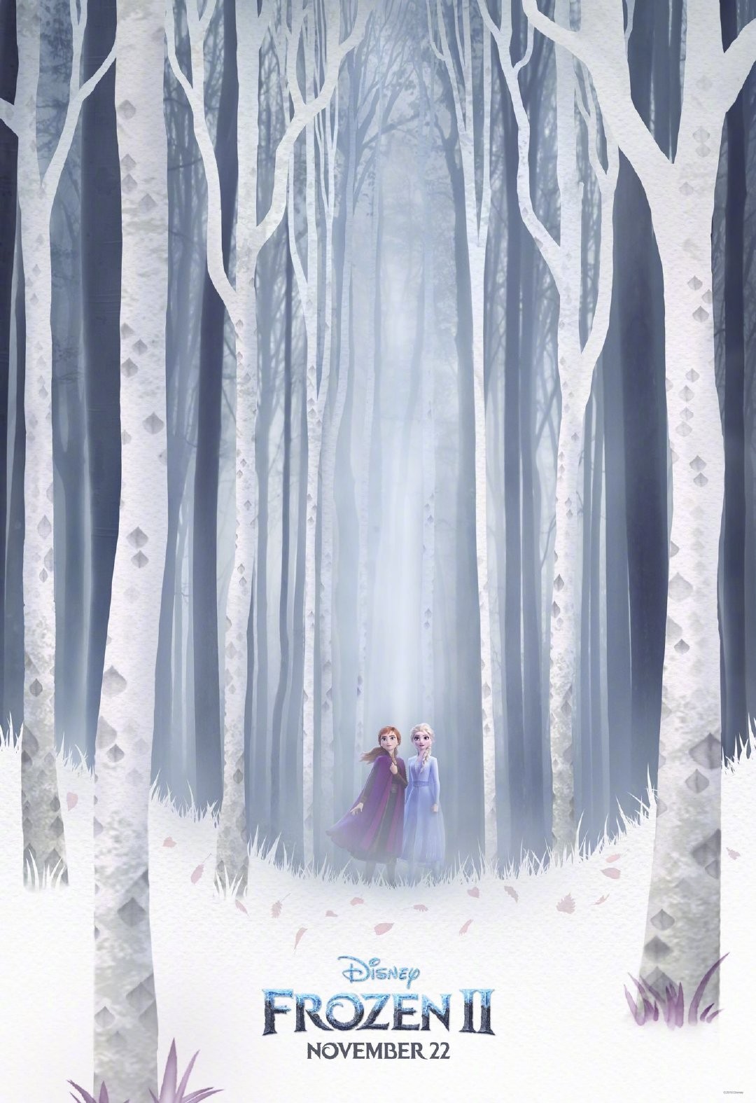 《冰雪奇缘2》发布新海报，北美定档11.22上映!