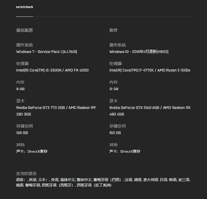 PC版《荒野大镖客：救赎2》将于北京时间今晚9点正式解锁