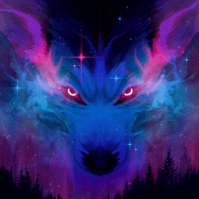 Wallpaper Engine 星空狼首动态壁纸百度云迅雷下载 叽哩叽哩游戏网acg G站