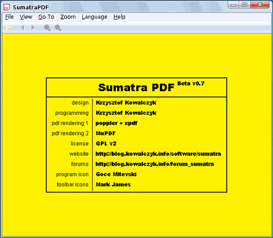 Sumatra PDFæªå¾1