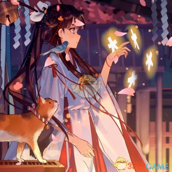 Wallpaper Engine 菊里千姬和风巫女动态壁纸百度云迅雷下载 叽哩叽哩游戏网acg G站