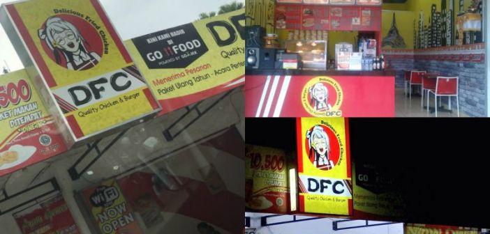 小鸟套餐, 印度尼西亚山寨 KFC 快餐店使用南小鸟做 LOGO