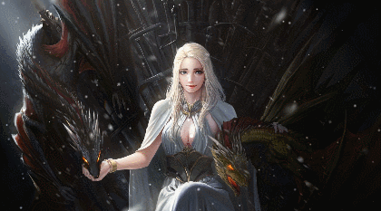Daenerys-Targaryen-Dragon.gif