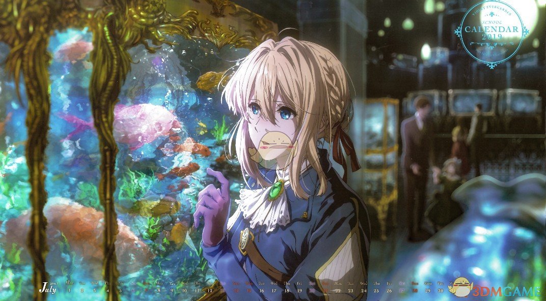 《Wallpaper Engine》紫罗兰薇尔莉特·水族馆精美动漫壁纸