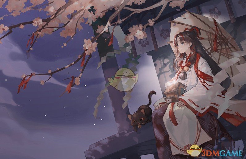 Wallpaper Engine 阴阳师缘结神清晨动态壁纸百度云下载 叽哩叽哩游戏网acg G站