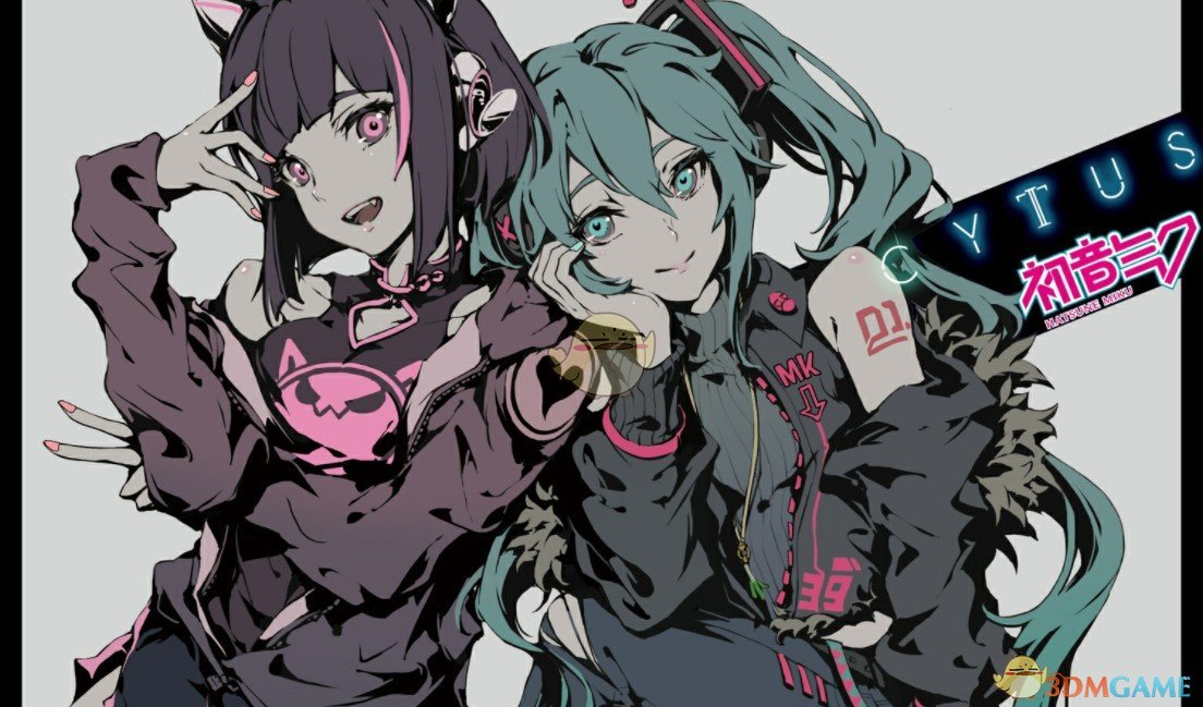 《Wallpaper Engine》Cytus 2人物NEKO和MIKU动态壁纸百度云下载