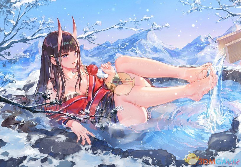 《Wallpaper Engine》碧蓝航线寒池浴衣能代动态壁纸百度云下载