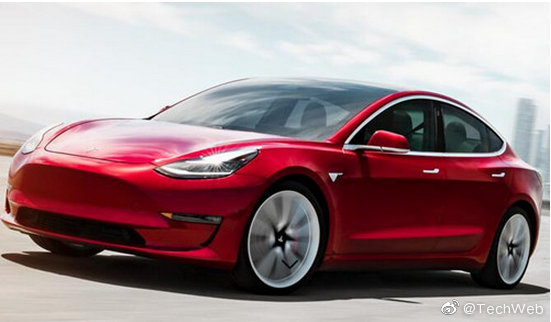 特斯拉Model 3已成欧洲最畅销电动汽车 8月份交付超过7000辆