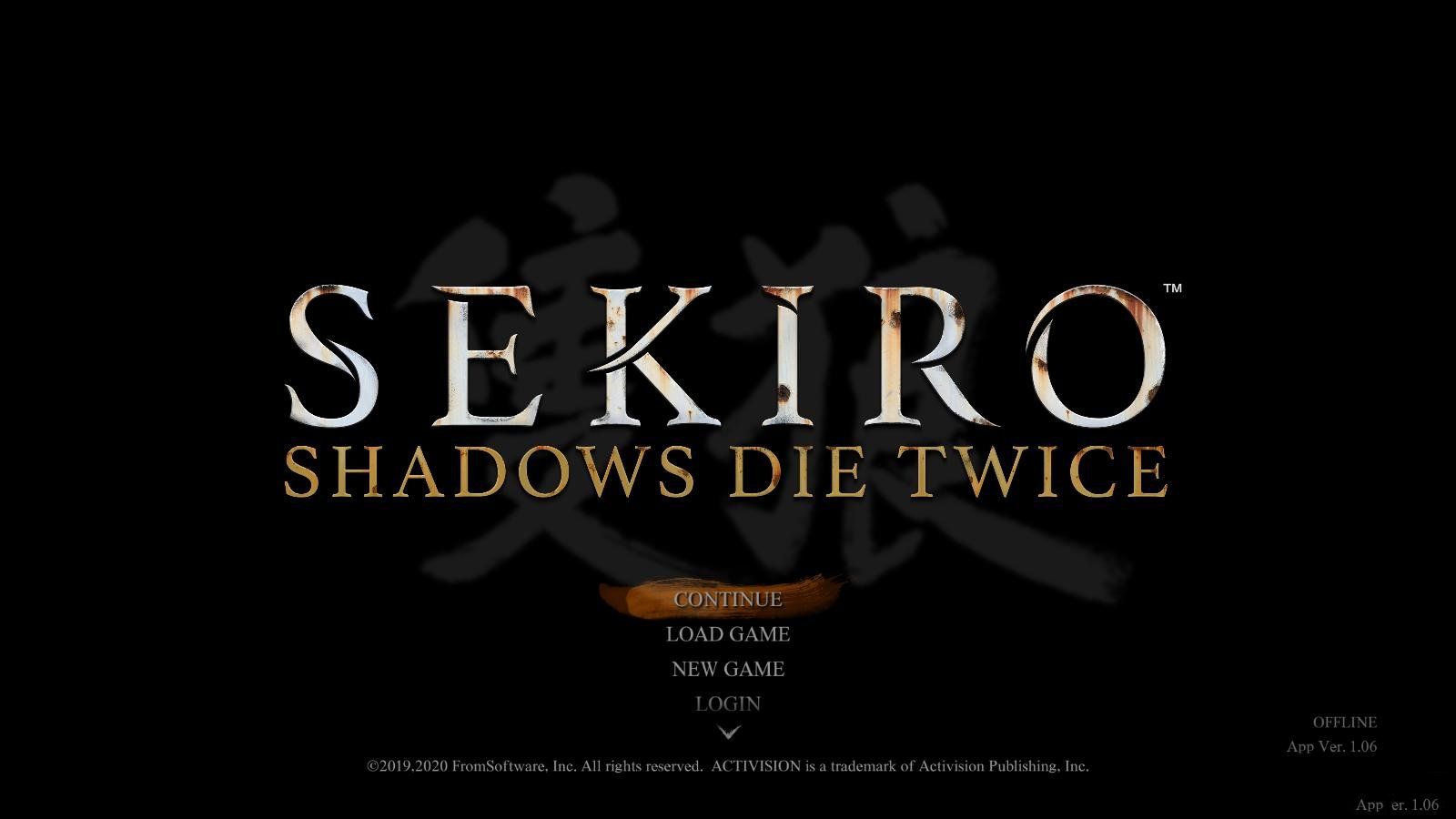 只狼：影逝二度 SEKIRO 年度版v1.06升级档电脑版下载