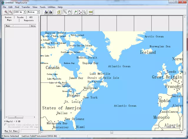 MapSource电脑版下载V6.16.3  GPS地图