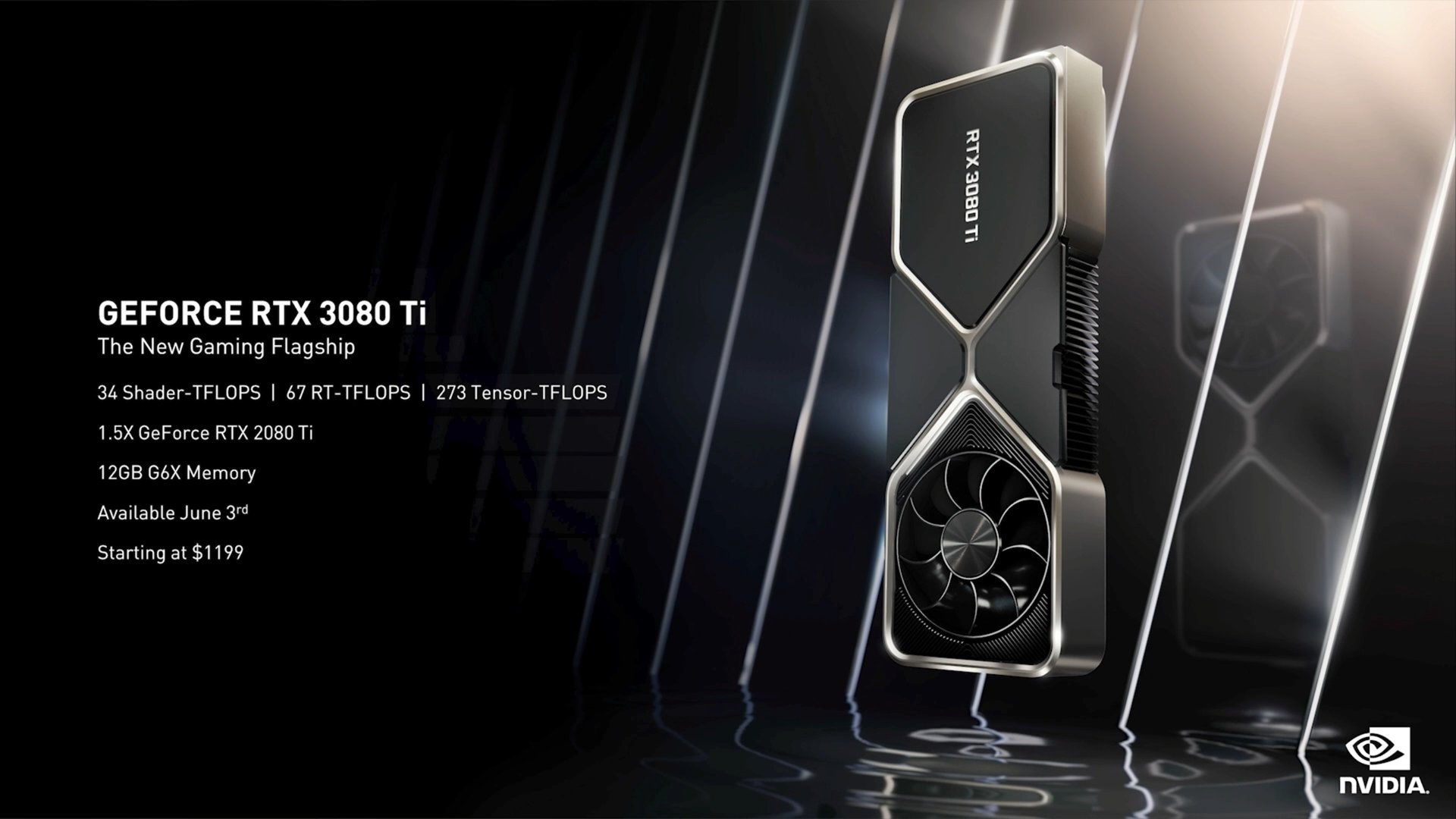 英伟达 GeForce RTX 3080ti 和 RTX 3070ti 显卡正式公开
