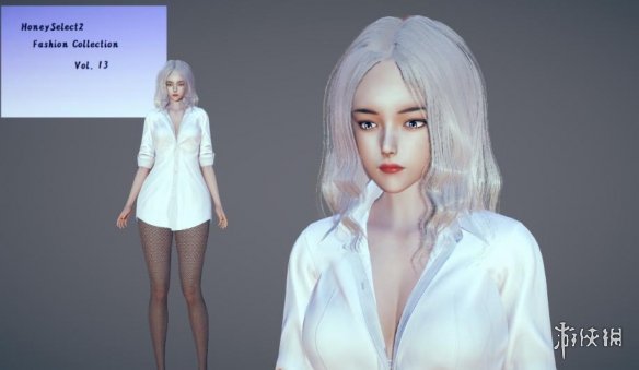 《甜心选择2》时尚白衫黑丝模特MOD电脑版下载