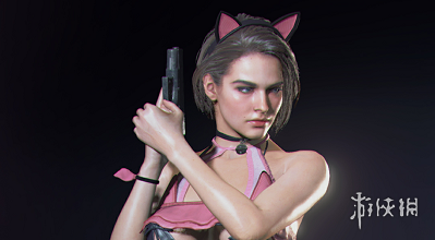 《生化危机3：重制版》吉尔清凉粉色猫娘泳装MOD电脑版下载