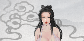 《鬼谷八荒》丰满肉感白色泳装美女立绘MOD[无视游戏更新]电脑版下载