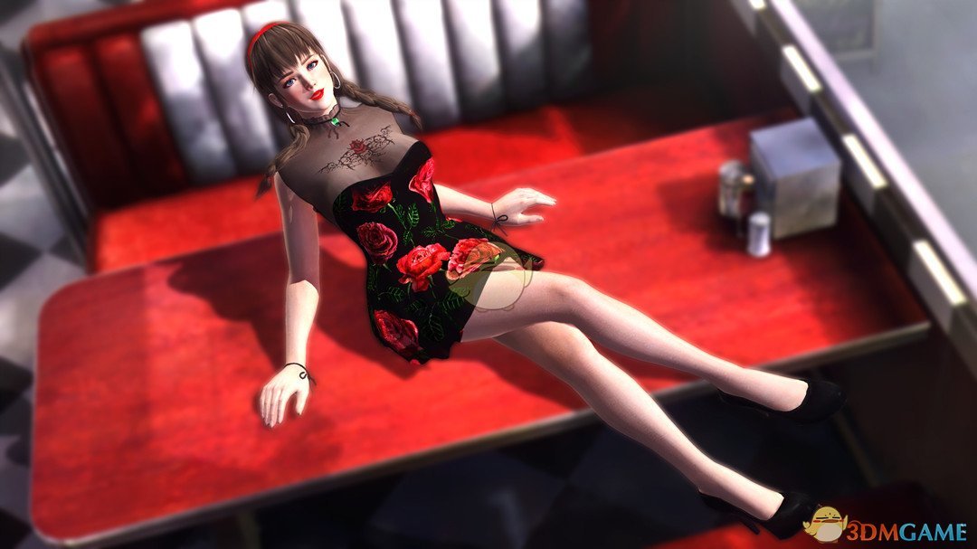 《死或生5：最后一战》Hitomi性感玫瑰礼服MOD电脑版下载