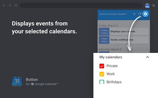 Button谷歌在线日历电脑版下载V3.5.0  谷歌插件