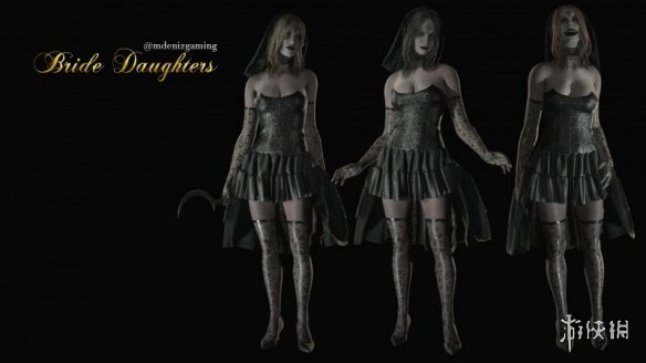 《生化危机8：村庄》吸血鬼女儿黑色短裙婚纱MOD电脑版下载