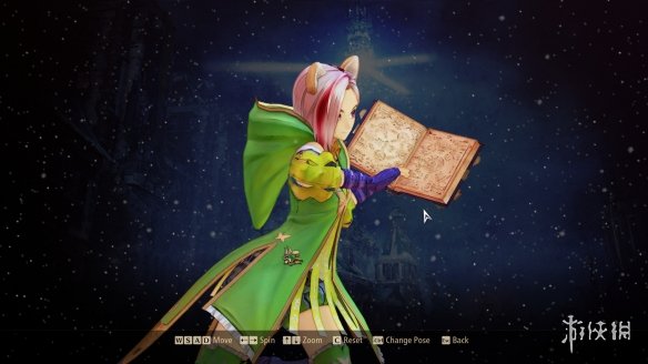 《破晓传说》琳薇尔精灵绿袍粉发兽耳MOD电脑版下载