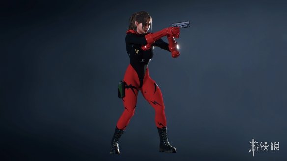 《生化危机2：重制版》克莱尔黑色毛衣红色紧身衣MOD电脑版下载