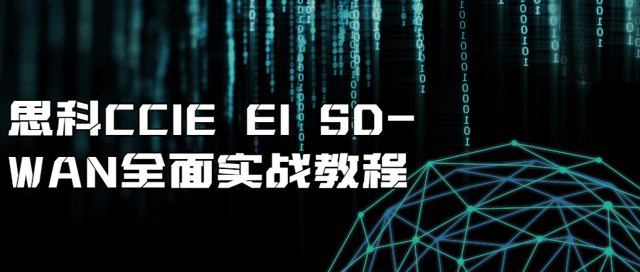 思科CCIE EI SD-WAN全面实战教程百度云迅雷下载