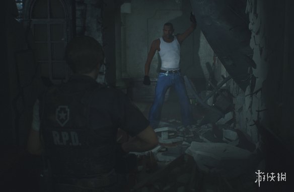 《生化危机2：重制版》GTA男主卡尔替换怪物MOD电脑版下载