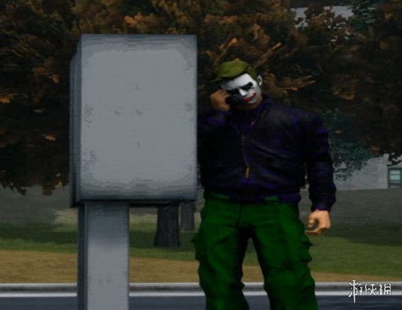 《侠盗猎车手三部曲重制版》克劳德变成小丑希斯莱杰MOD电脑版下载