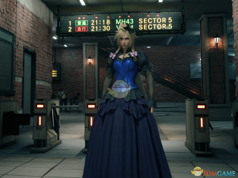 《最终幻想7：重制版》女装克劳德MOD电脑版下载