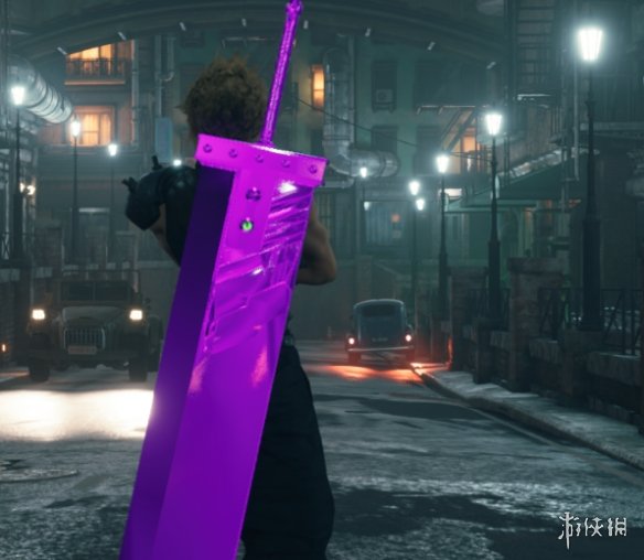 《最终幻想7：重制版》根据魔石替换破坏大剑颜色MOD电脑版下载