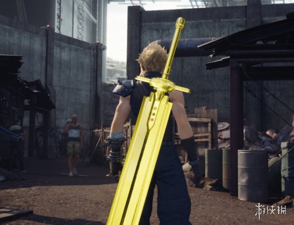 《最终幻想7：重制版》根据魔石替换铁剑颜色MOD电脑版下载