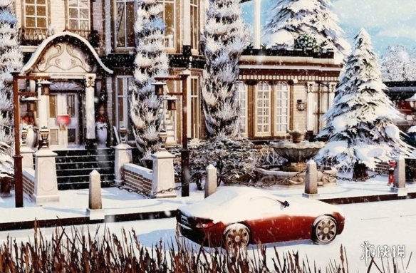 《模拟人生4》冬季圣诞节主题别墅MOD电脑版下载