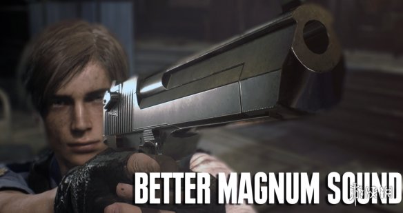 《生化危机2：重制版》更好的马格南射击音效MOD电脑版下载