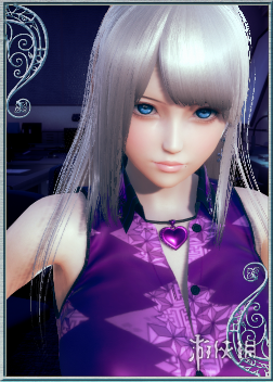 《AI少女》白发蓝瞳紫色旗袍小姐姐MOD电脑版下载