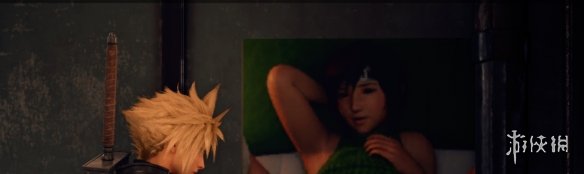 《最终幻想7：重制版》墙上贴尤菲娇羞海报MOD电脑版下载