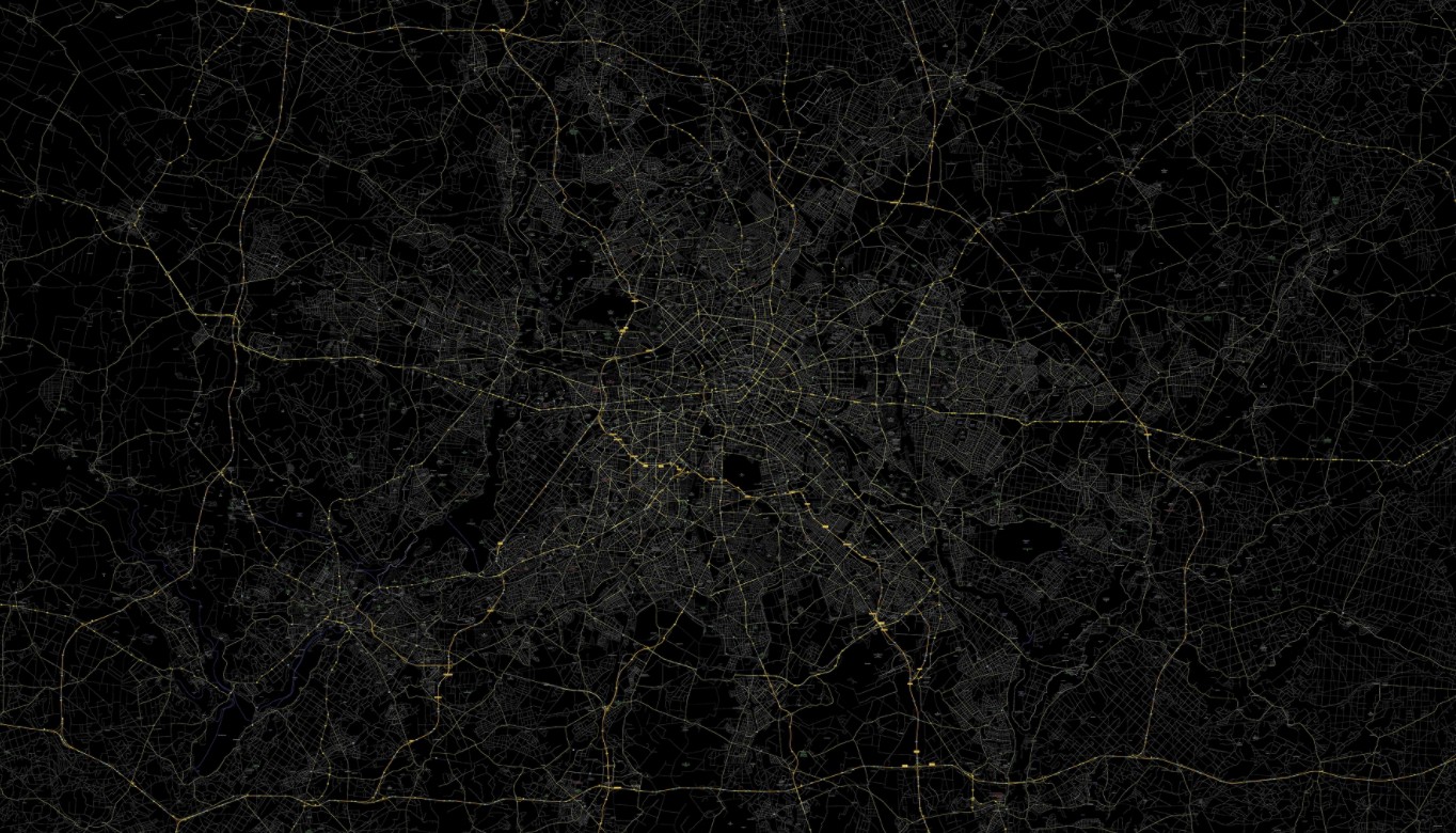 Wallpaper Engine 柏林的卫星夜景 动态壁纸电脑版下载