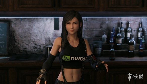 《最终幻想7：重制版》蒂法英伟达抹胸上装MOD电脑版下载