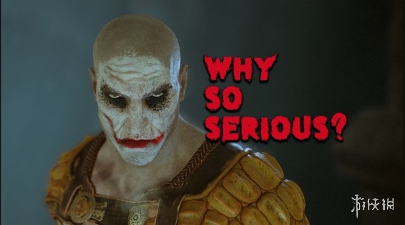 《战神4》奎托斯小丑面部妆容MOD电脑版下载