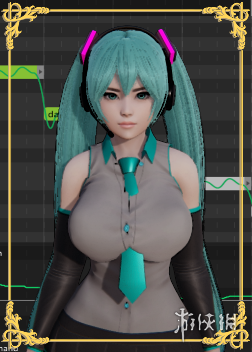 《AI少女》绿色双马尾虚拟歌姬初音未来MOD电脑版下载