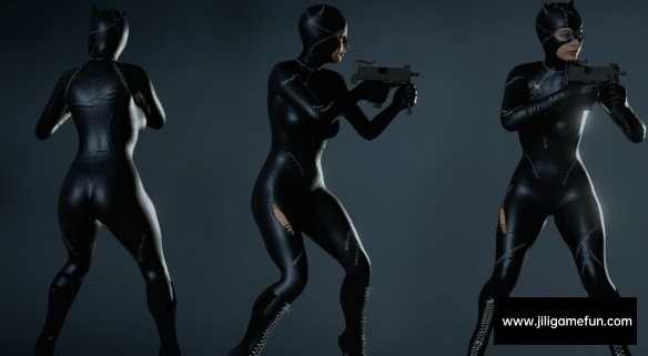 《生化危机2：重制版》克莱尔猫女黑色紧身衣MOD电脑版下载