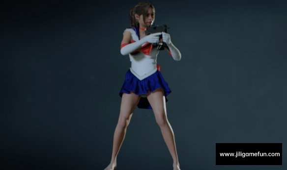 《生化危机2：重制版》克莱尔cos美少女战士光腿插件MOD电脑版下载