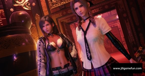 《最终幻想7：重制版》爱丽丝cos死或生玛丽萝丝白色夏季制服MOD电脑版下载