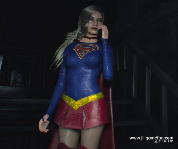 《生化危机2：重制版》克莱尔女超人形象MOD电脑版下载