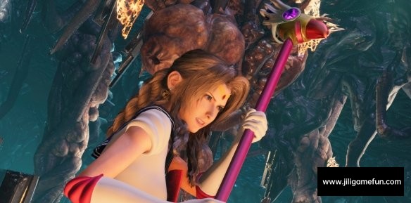 《最终幻想7：重制版》爱丽丝魔卡少女樱魔杖替换封印魔杖MOD电脑版下载