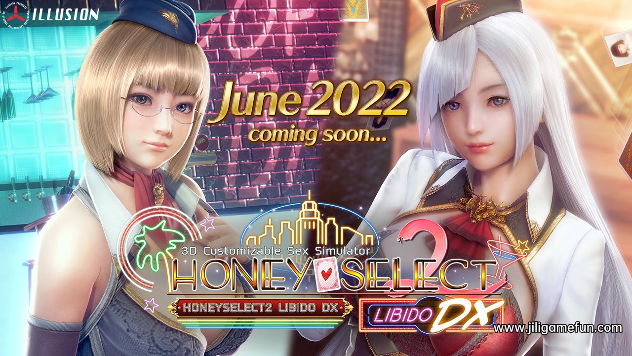 I社《Honey Select 2：Libido DX》将于6月登陆Steam平台
