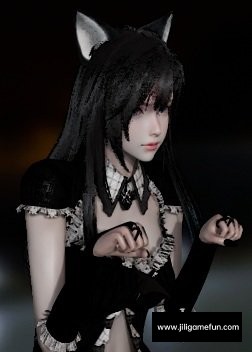 《AI少女》黑色猫咪女仆MOD电脑版下载