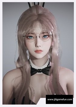 《AI少女》戴眼镜的长发蓝瞳兔女郎MOD电脑版下载