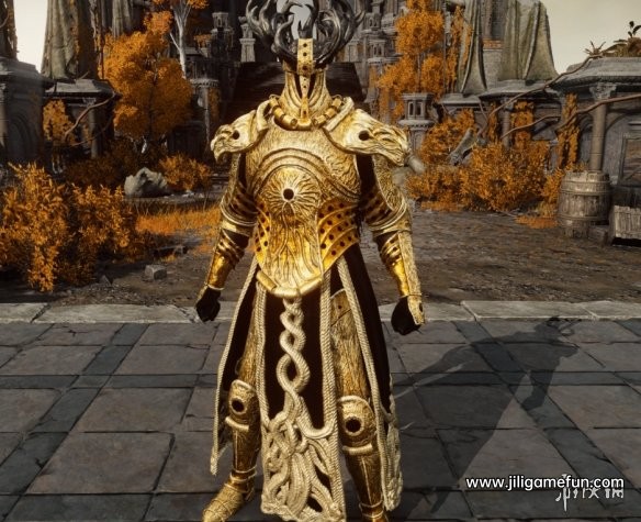 《艾尔登法环》熔炉树形套装金色铠甲黑色斗篷MOD电脑版下载