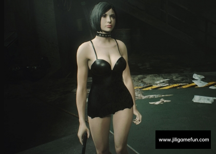 《生化危机2：重制版》艾达克莱尔黑色项圈连衣短裙MOD电脑版下载